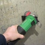 Удаление штукатурки электромеханическим путём