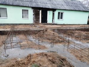 Фундамент с подушкой
